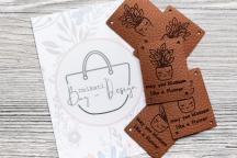 Designer-labelsetti 'Bloom & Flower' by Unikati - Nimikenumero 9131