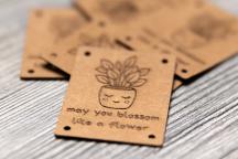 Designer-labelsetti 'Bloom & Flower' by Unikati - Nimikenumero 9131